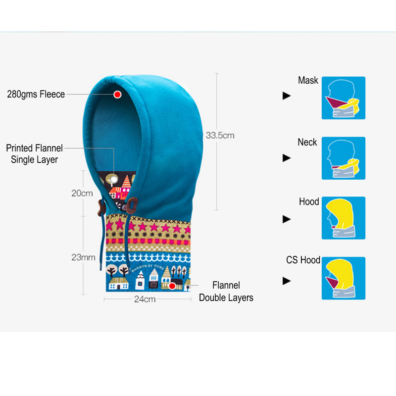outdoor winter neck gaiter
