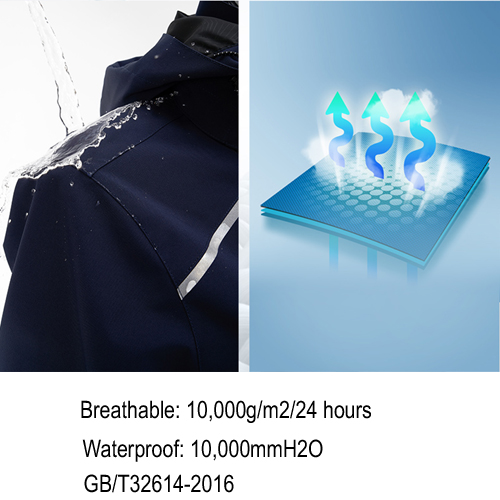 Women 3 in 1 Outdoor Jacket Seam Taping