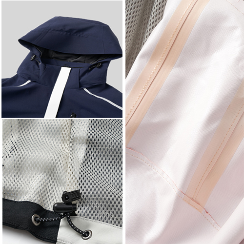 Women 3 in 1 Outdoor Jacket Seam Taping