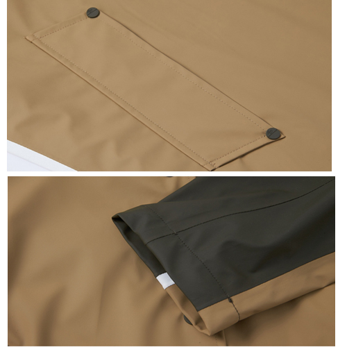 Pu Rain Long Coat
