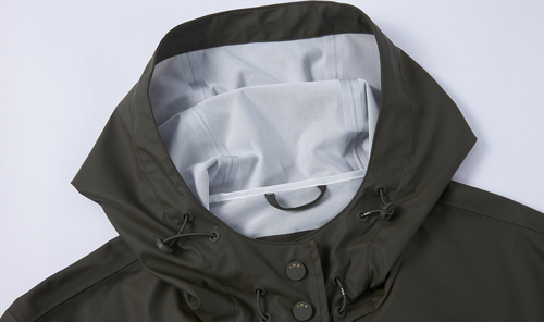 Pu Rain Long Coat