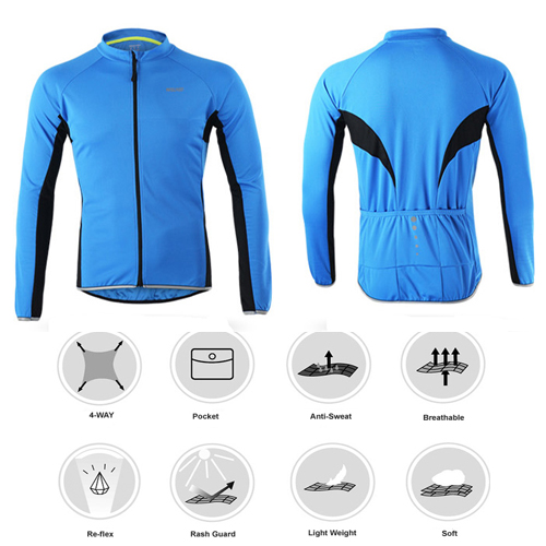 Cycling Mesh Shirts Reflective
