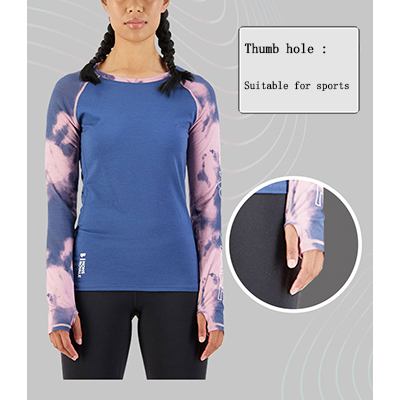 Women Product Tie-Dye Long Sleeve T-Shirt