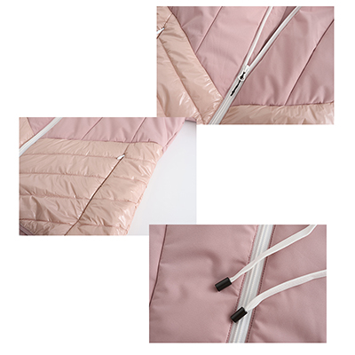 quilted jacket for equestrian wea
