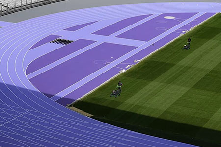 2024 PARIS olympic purple