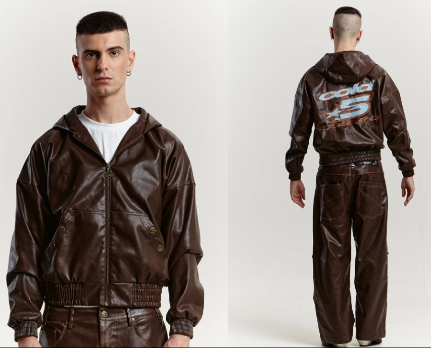 PU leather Jacket