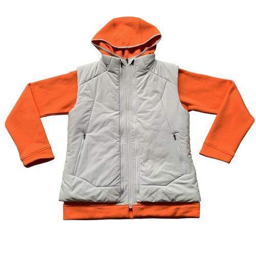 3 in a puffer vest