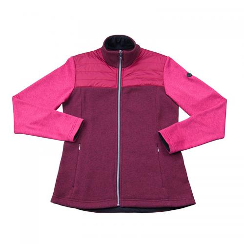 knitted fleece sweater jacket