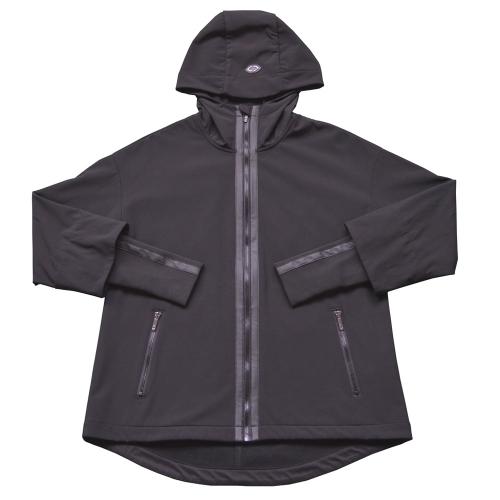 hooded softshell jacket