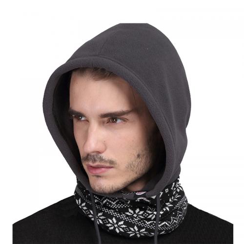 Adult fleece hood